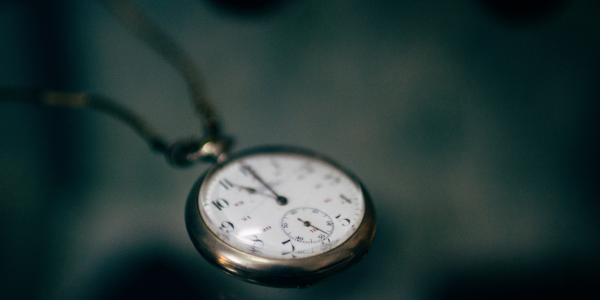 Image of watch on a chain